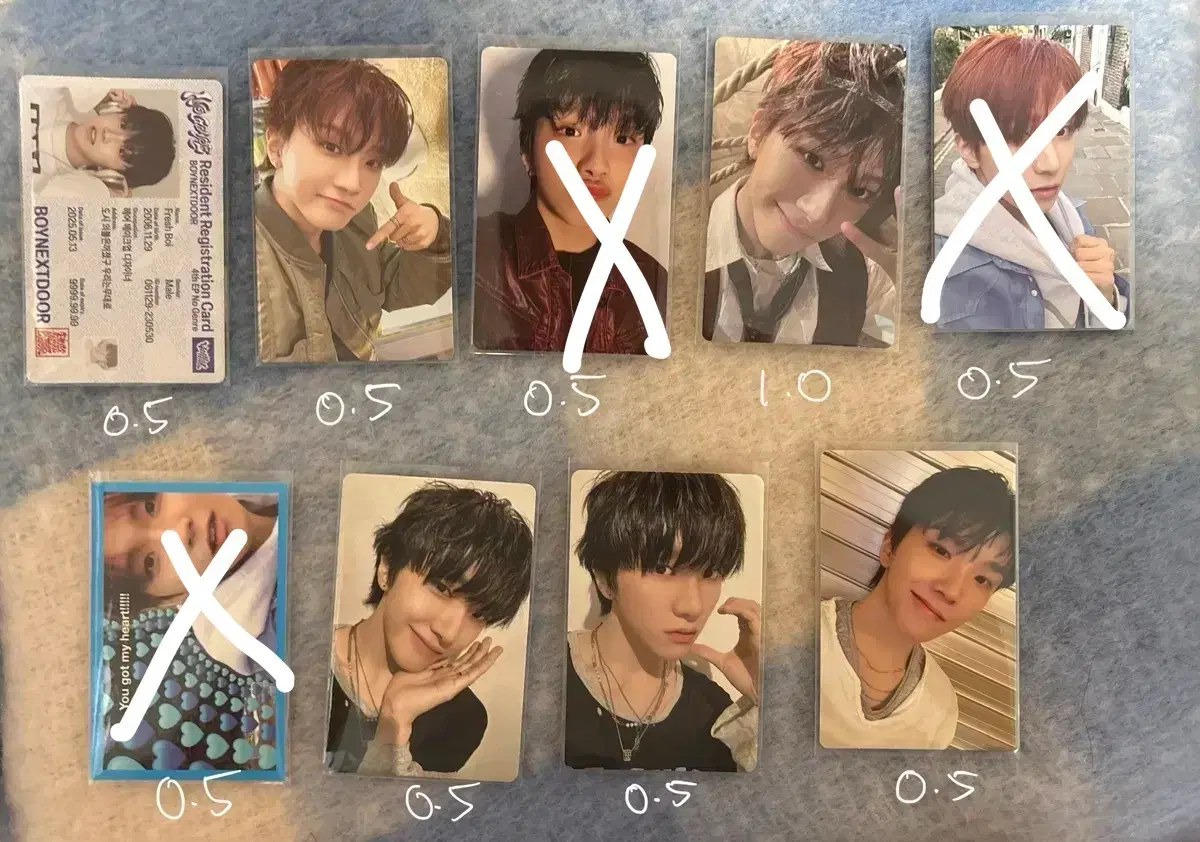 woonhak, BoyNextDoor's autograph sign photocard WTS | Bunjang Global